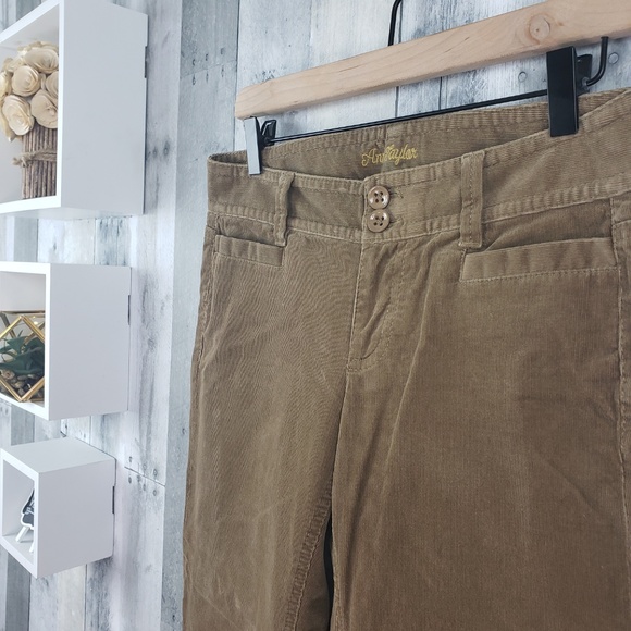 2/$20 Ann Taylor | Petite Lindasy Cordaroy Pants - Picture 2 of 7